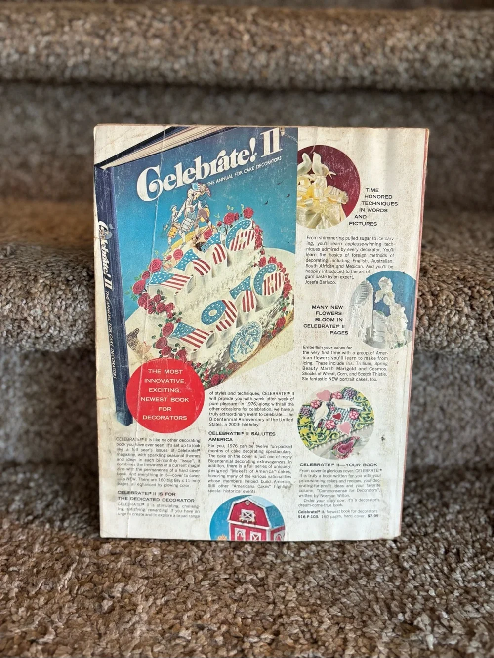 Wilton Cake Decorating Yearbook — White, Pink, Yellow Designs